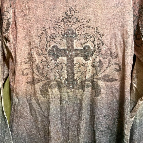 Western cross long sleeve - Picture 2 of 5